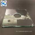 Temperiertes Glas -Touchsbildschirm Glasscheibe mit Loch